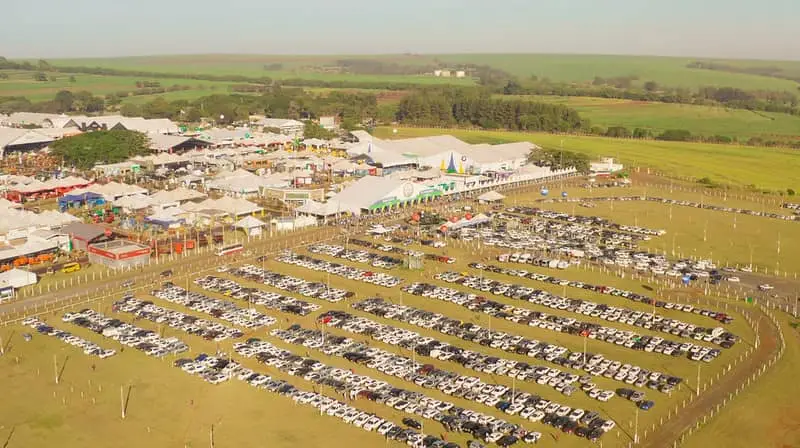 Agrishow: confira as atrações da feira de tecnologia agrícola em Ribeirão Preto 2 Vista aérea da Agrishow