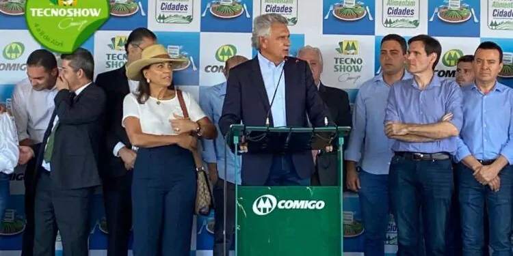 "Tecnoshow é a maior escola do país para orientar os produtores rurais", diz Caiado 1 Foto: Agro2