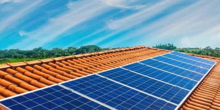 Painel de energia solar