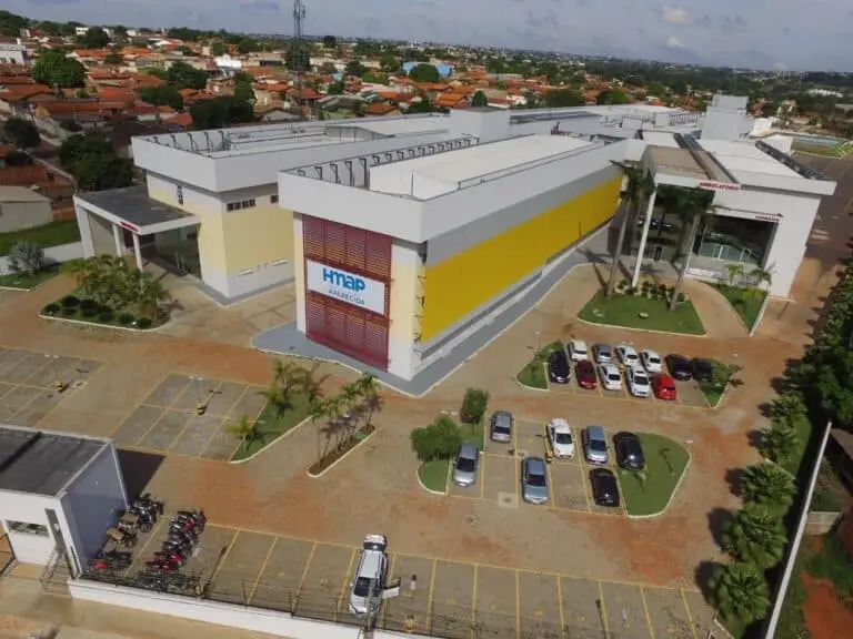 Podcast: Aparecida comemora grandes conquistas nos 100 anos de existência 3 Vista aérea do HMAP