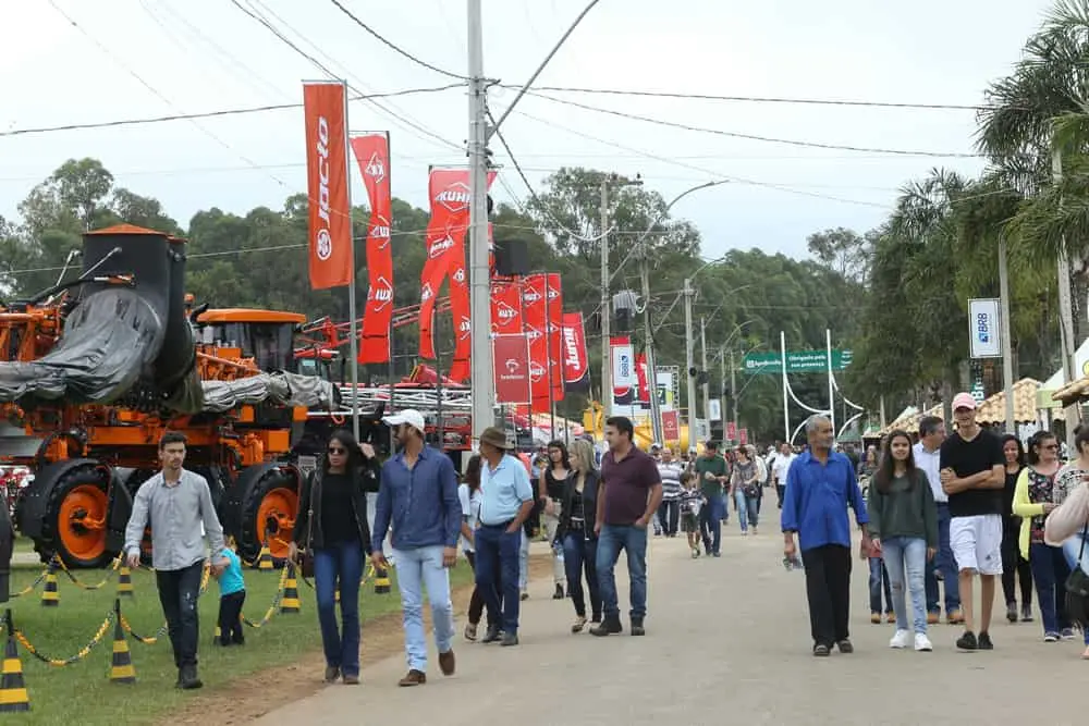 Visitantes na AgroBrasília