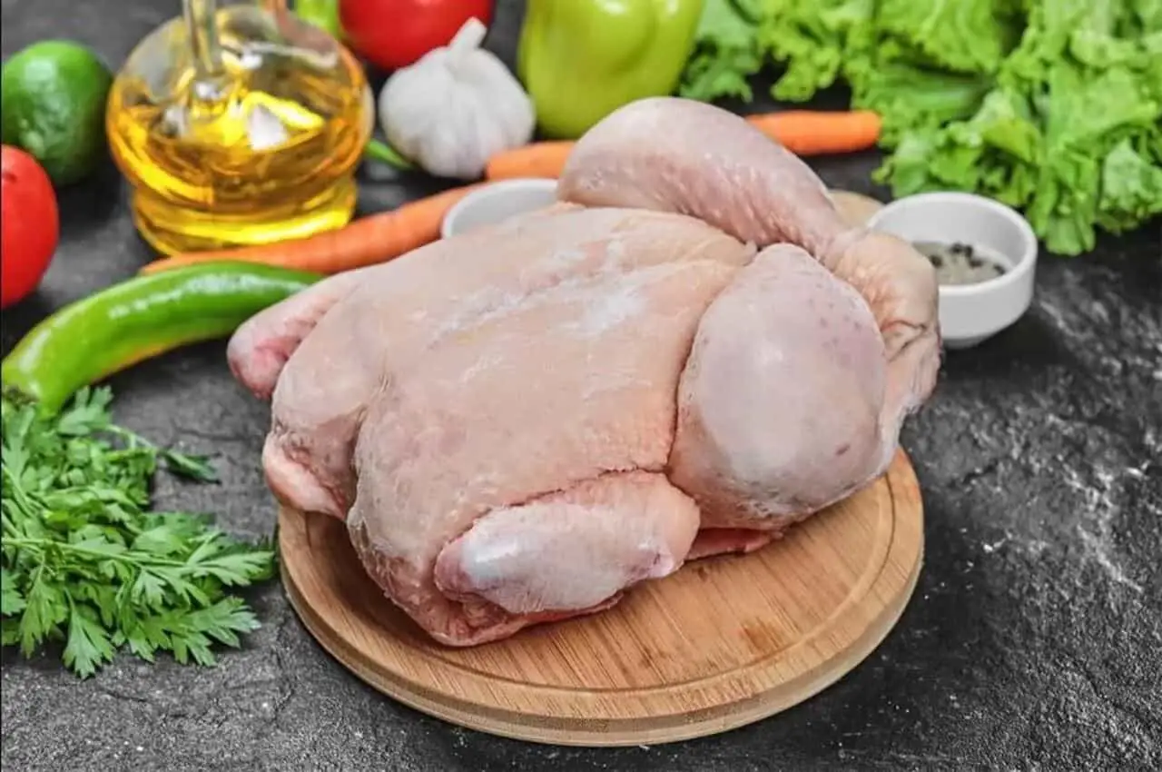 Frango abatido