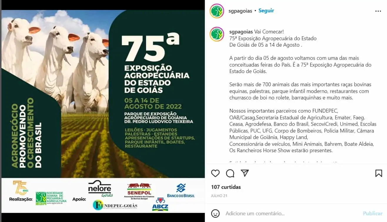 Exposição agropecuária