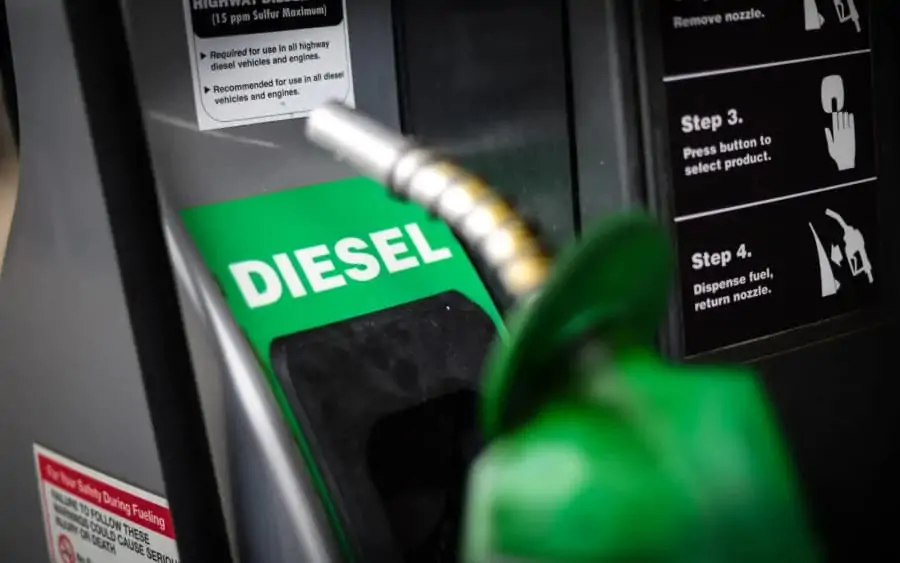 preço do diesel