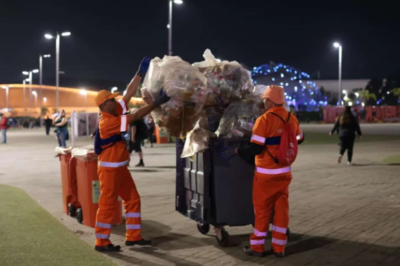 Mais de 110 toneladas de residuos ja foram recolhidos no Rock in Rio 2022