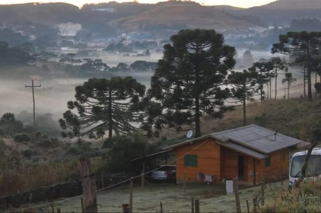 Frio tardio se aproxima do sul do país