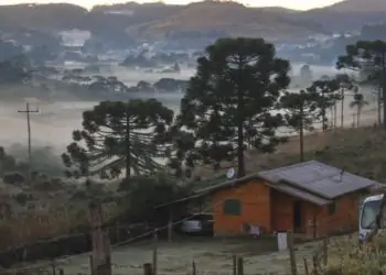 Frio tardio se aproxima do sul do país