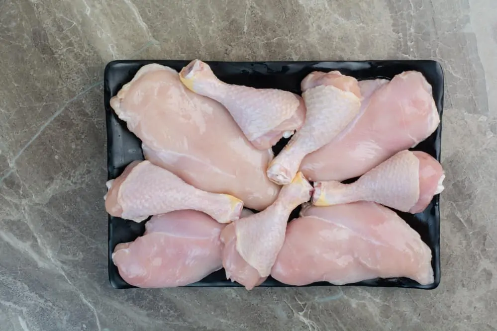 pedaços de frango