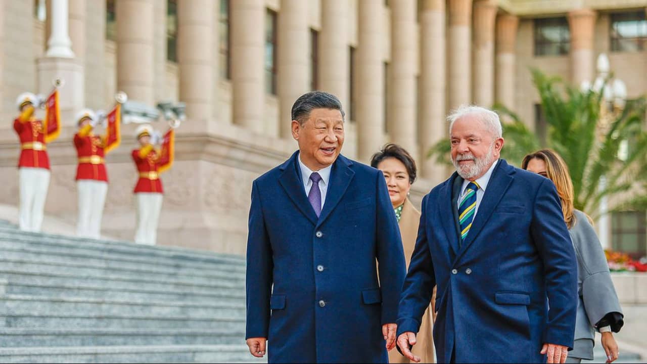 Lula na China