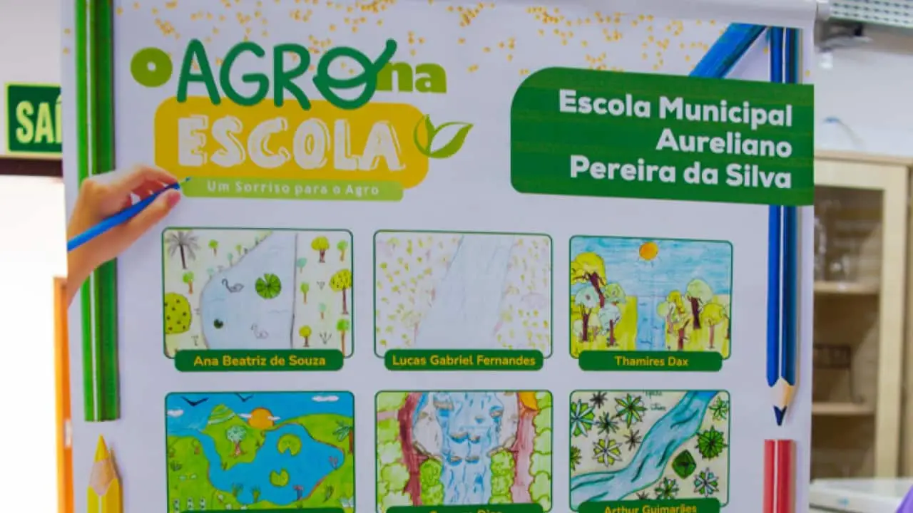 Objetivo é aproximar alunos do agronegócio e mostrar a preservação do meio ambiente na produção de alimentos. 