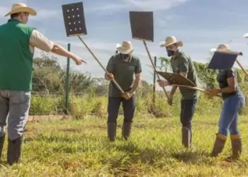 Curso ensina plano de prevenção de incêndios na zona rural.