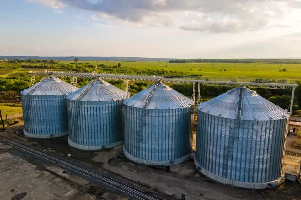 silo de grãos