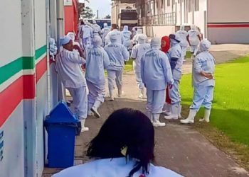 Funcionários são hospitalizados após vazamento de gás em frigorífico na Bahia