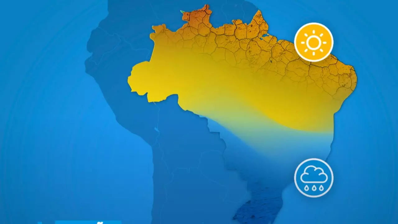 El Niño vai influenciar com menor volume de chuva no Centro-norte. 