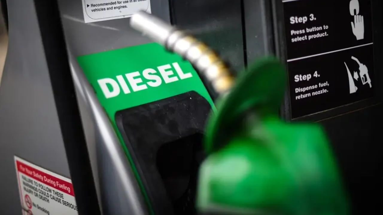 Diesel teve alta de R$ 0,25. 