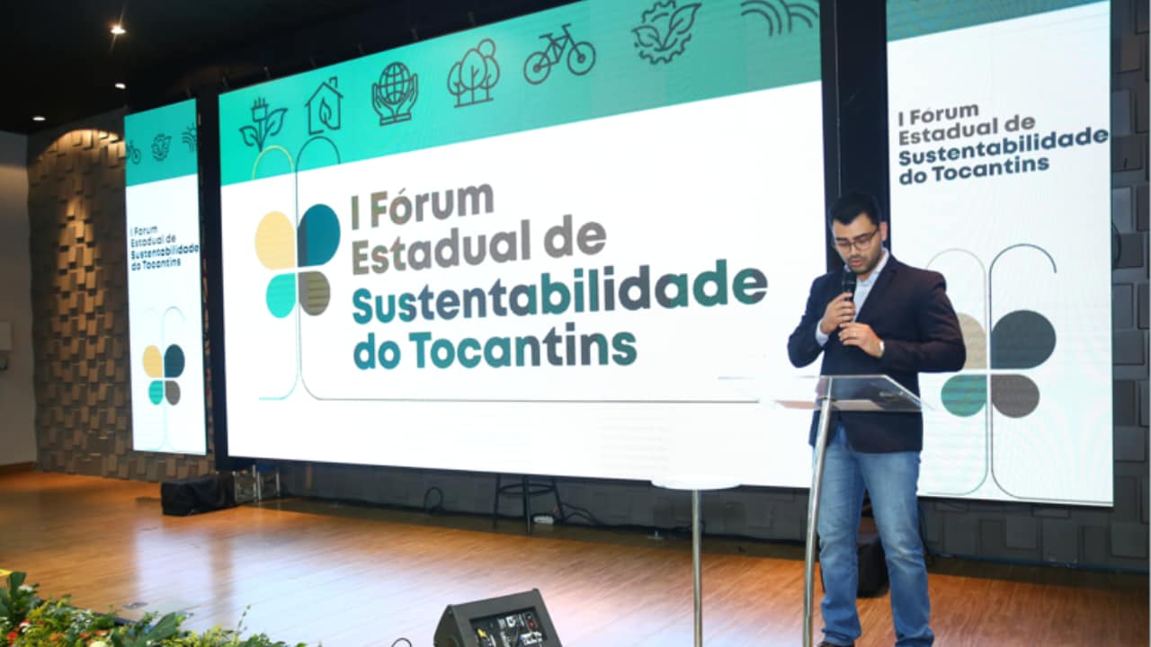 Fórum debate agenda de desenvolvimento sustentável para o Tocantins. Foto: Divulgação