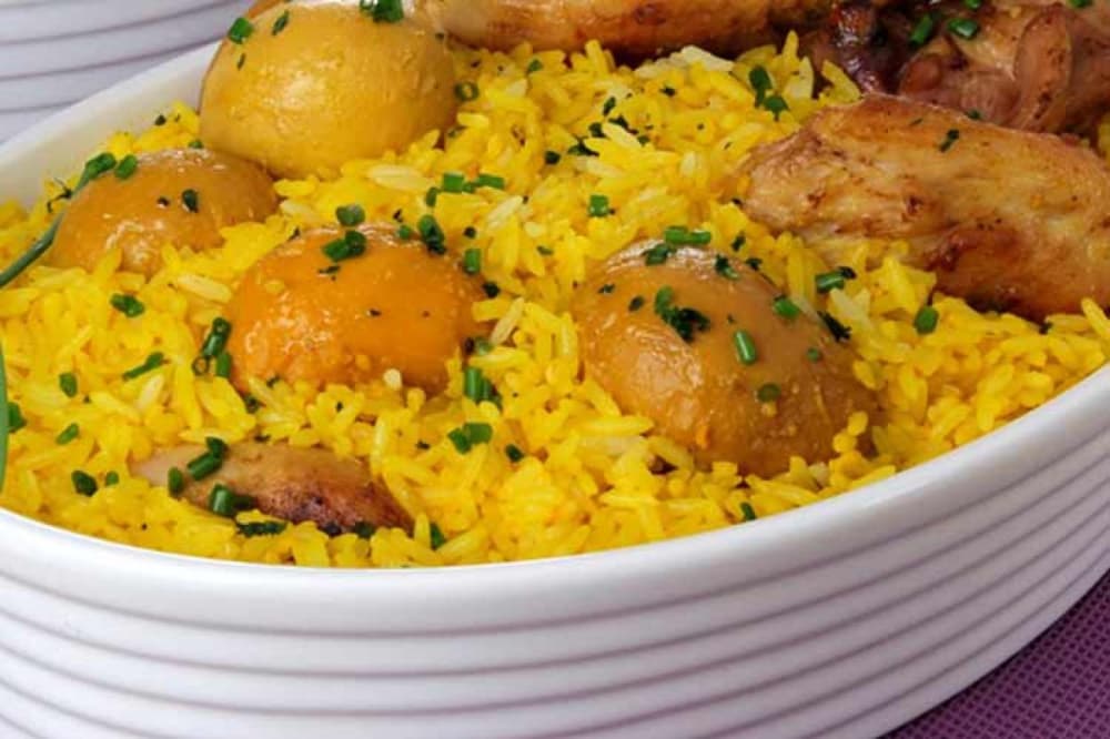 Arroz com pequi