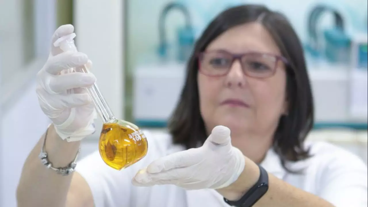 Biodiesel é utilizado para a mistura obrigatória ao óleo diesel em 12%. 