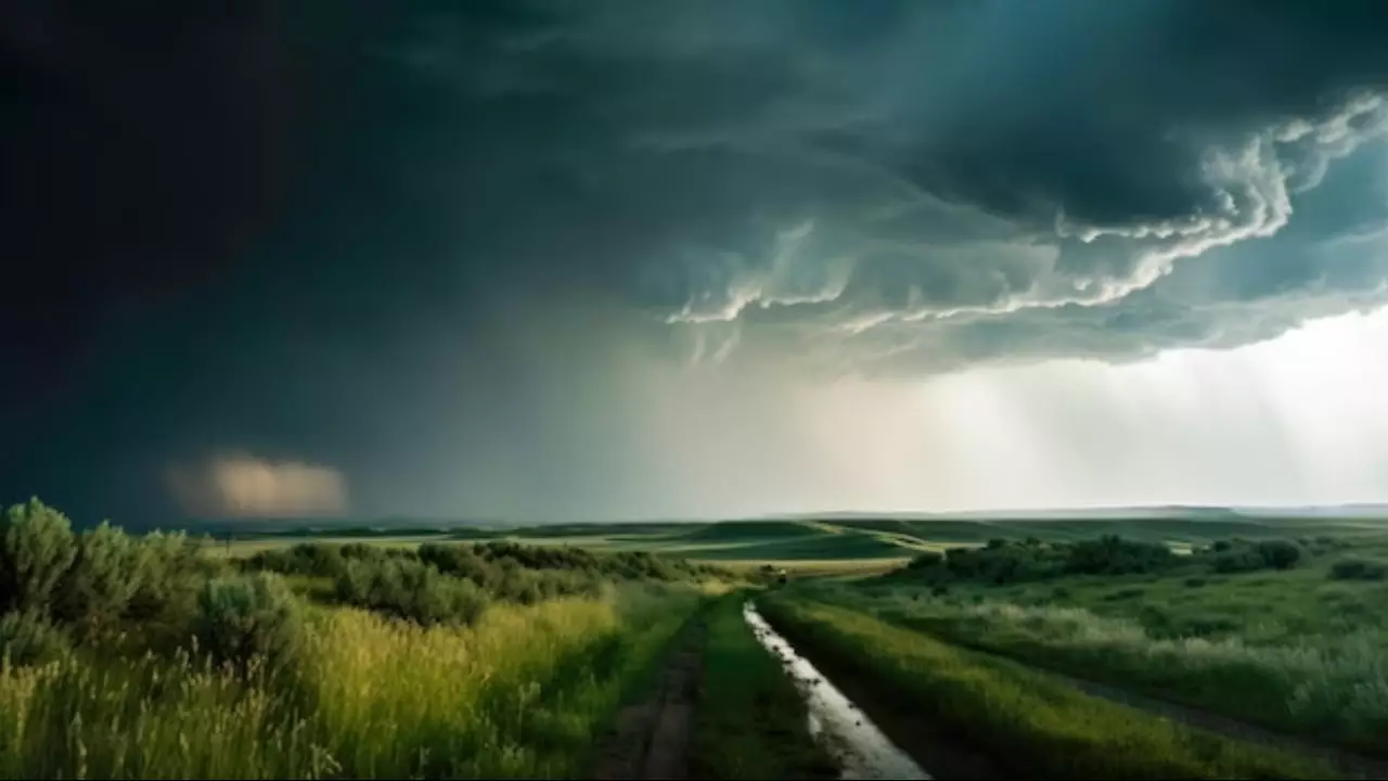 Calor forte, aumento da umidade, maiores ventos impulsionam tempestades.