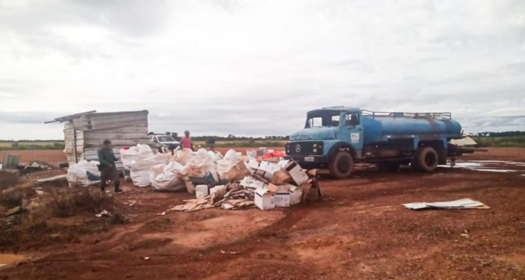 Produtores do Tocantins são multados em 5 milhões por descarte irregular. Foto: Divulgação