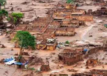 Foram 1.161 eventos como esses de origem hidrológica (716 registros) e geológica (445 casos). Foto: Divulgação