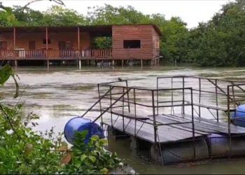 Fortes chuvas elevam nível do Rio Tocantins e deixa moradores ilhados