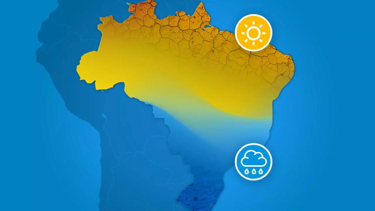 El Niño deve persistir no Brasil pelo menos até abril de 2024. 