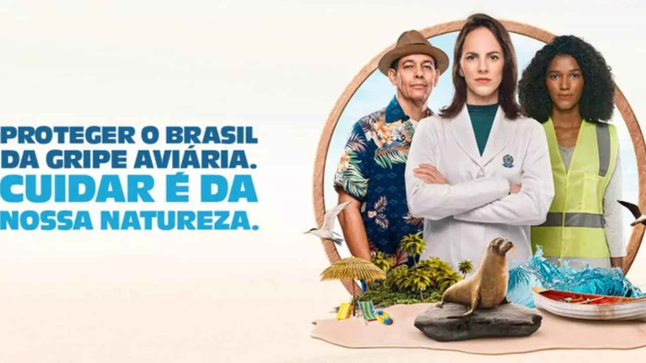Campanha nacional reforça ações e orienta população no combate à gripe aviária. 