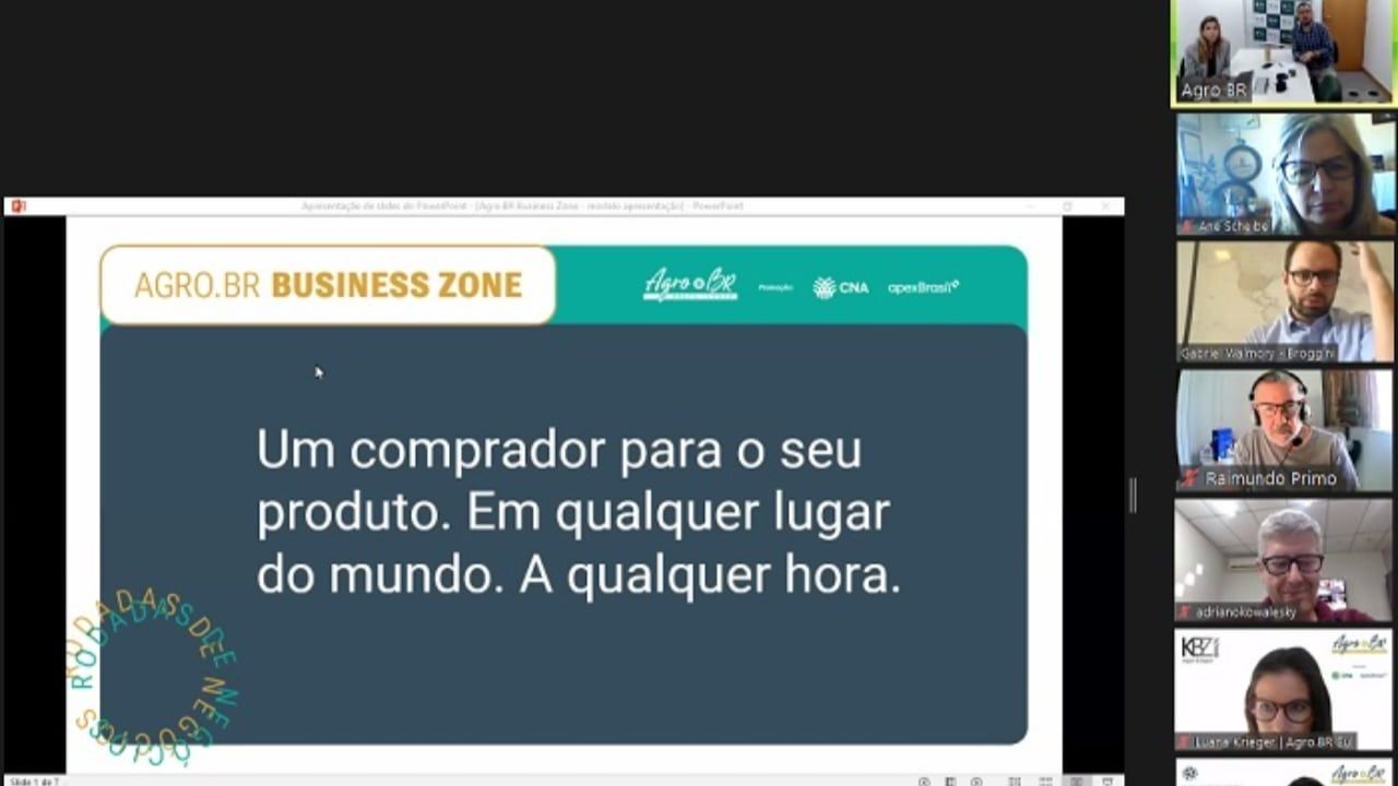 Plataforma de rodada de negócios ficará disponível 24 horas por dia. 