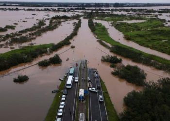 Inmet emite alerta de perigo para chuvas e ciclone no Rio Grande do Sul