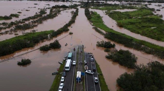 Inmet emite alerta de perigo para chuvas e ciclone no Rio Grande do Sul