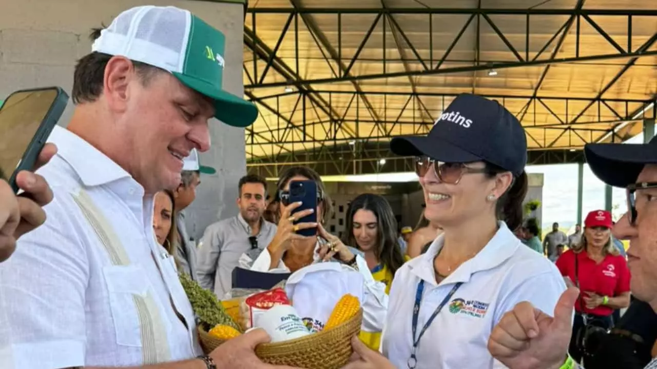 Ministro da Agricultura Carlos Fávaro, lança programa "Mais Genética", na Agrotins