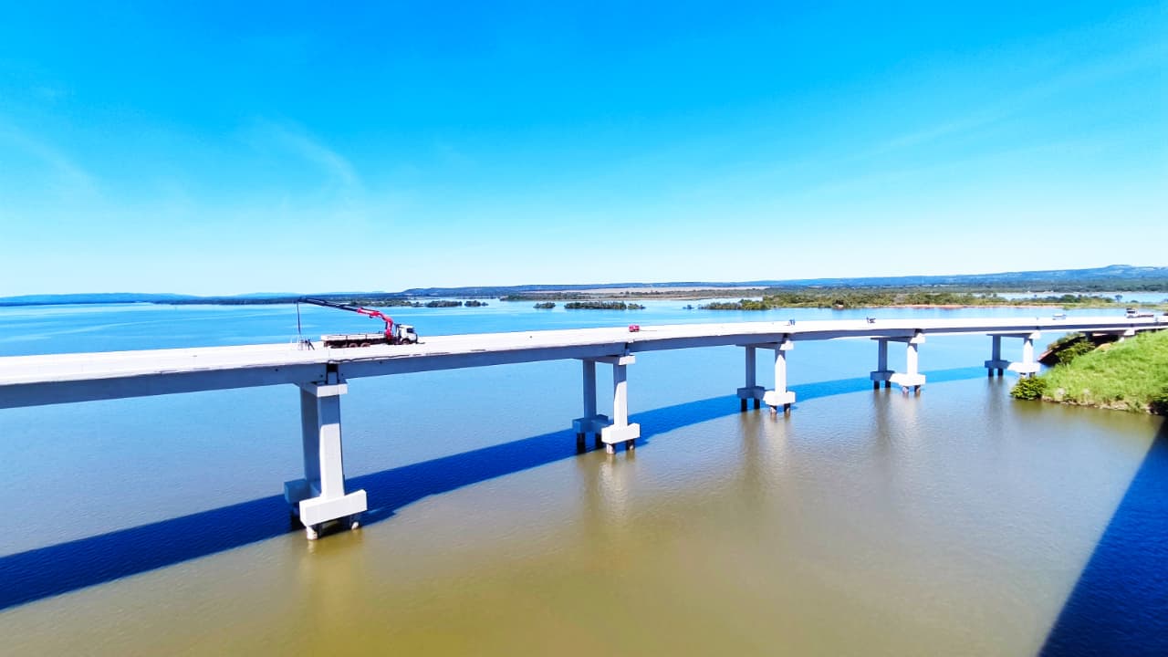 Nova ponte sobre o rio Tocantins, irá conectar importantes vias rodoviárias
