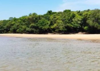 Recanto da Ilha em Formoso do Araguaia se prepara para a temporada de praia, no Tocantins