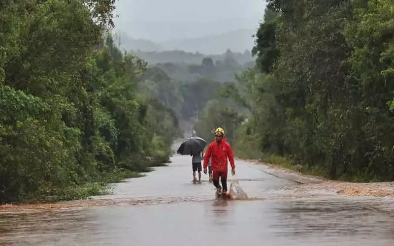 Chuva forte retorna ao Rio Grande do Sul neste fim de semana, aponta Inmet