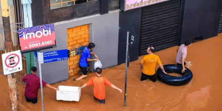 Enchentes no RS podem impactar R$ 97 bilhões na economia brasileira 1 Enchentes no RS podem impactar R$ 97 bilhões na economia brasileira