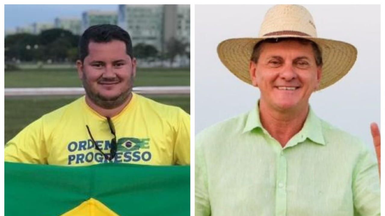 Dhemis Rezende e Piaia, candidatos a prefeito de Campo Novo dos Parecis-MT. 