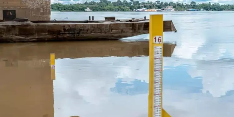 Rio Madeira chega a menor nível em quase 60 anos após seca severa 1 Rio Madeira chega a menor nível em quase 60 anos após seca severa