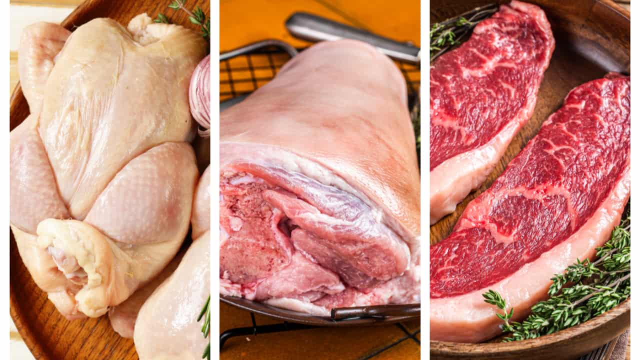 Produção de carne de frango e suína pode ser recorde em 2025; bovina deve cair