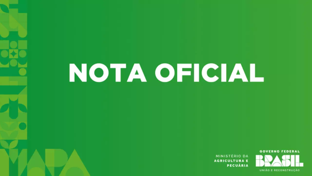 Ministério da Agricultura e Pecuária recebe carta de retratação do Carrefour. 