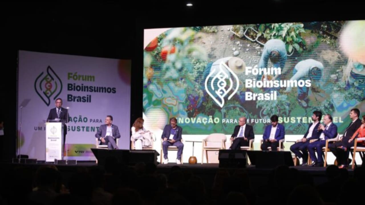 Dado foi apresentado pela associação CropLife Brasil no Fórum Bioinsumos Brasil. 