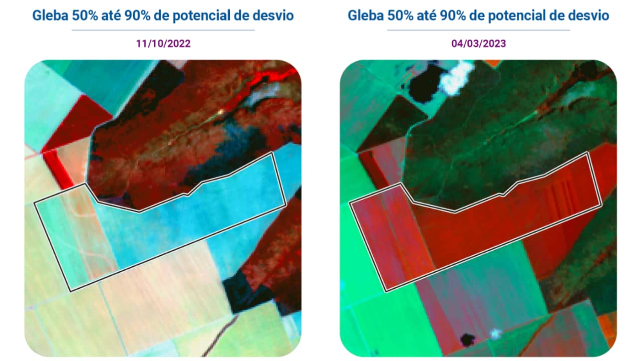 Imagens de satélites monitoram desvio de recursos públicos na safra de soja. 