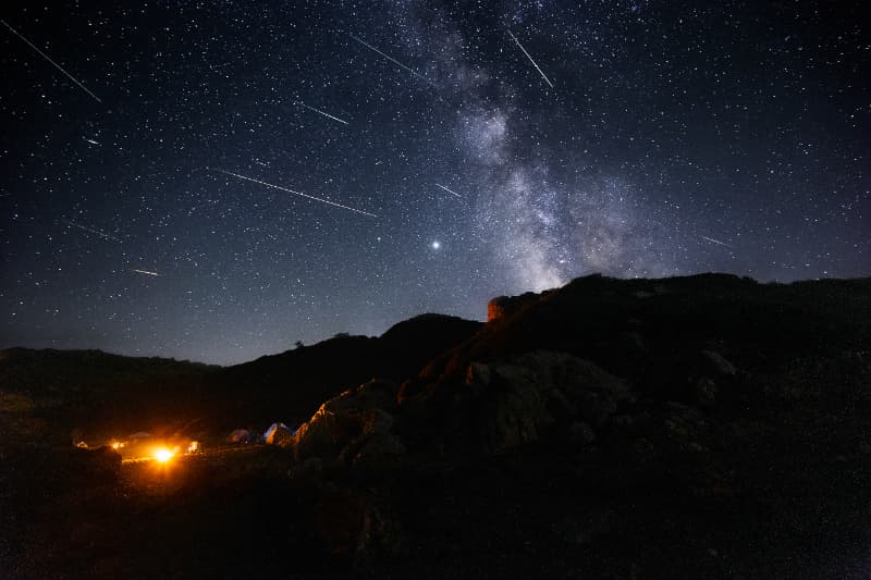 Chuva de meteoros