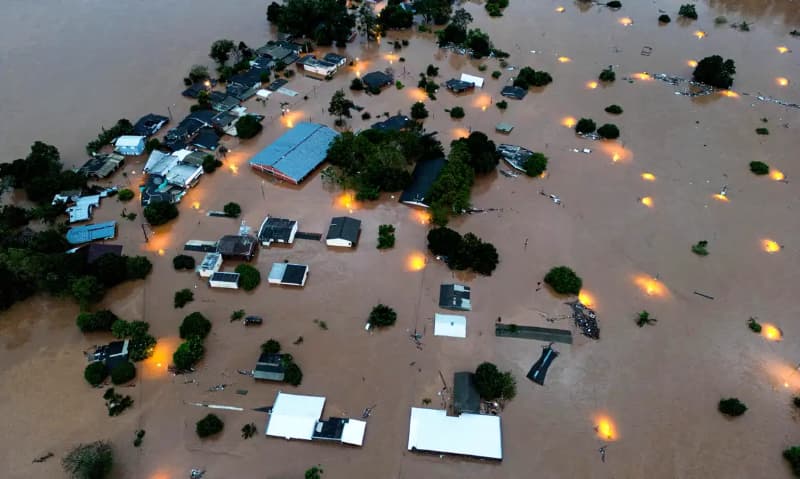 Enchentes no Rio Grande do Sul