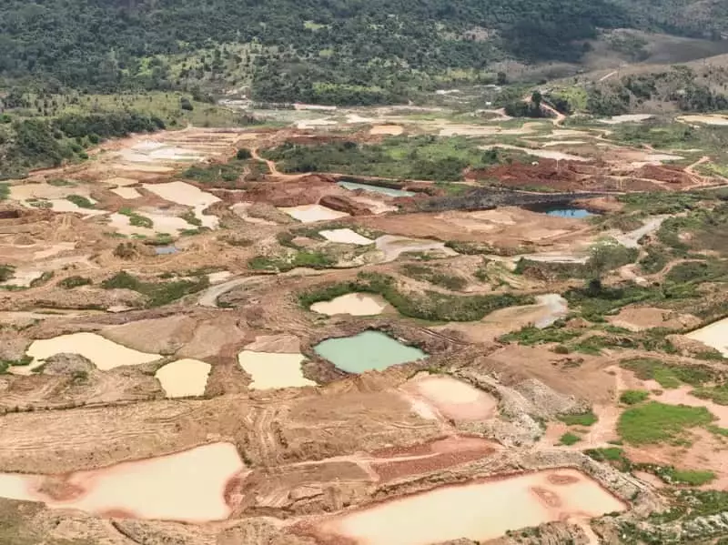 Garimpo ilegal no Amazonas provoca danos ambientais e econômicos de R$ 1 bilhão 3 Destruição de garimpo ilegal