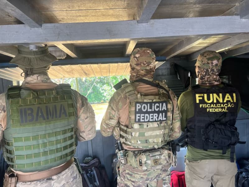 Operação combate garimpo ilegal e protege indígenas isolados no Vale do Javari 2 Garimpo ilegal