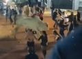 Touro foge de curral e assusta público durante roderio em Goiás