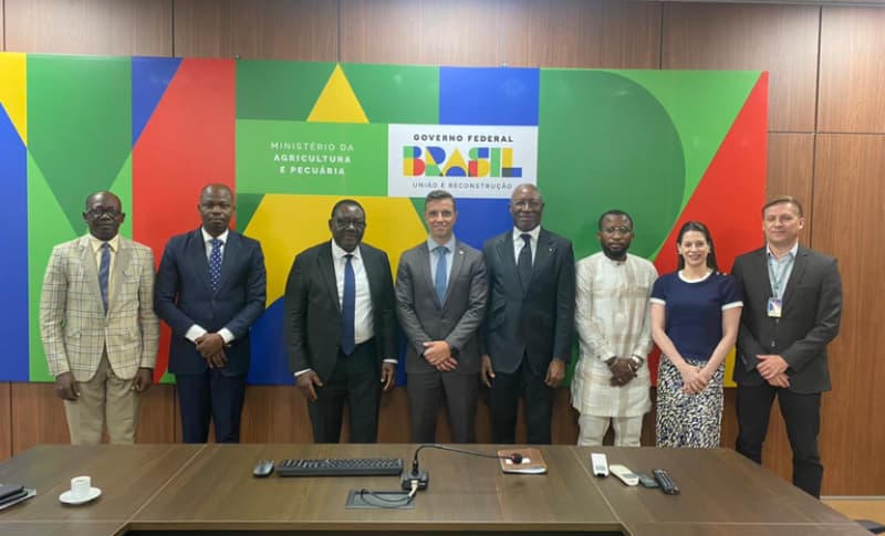 Reunião entre Brasil e Benin trata de cooperação agrícola e comércio 2 Parceria com Benin