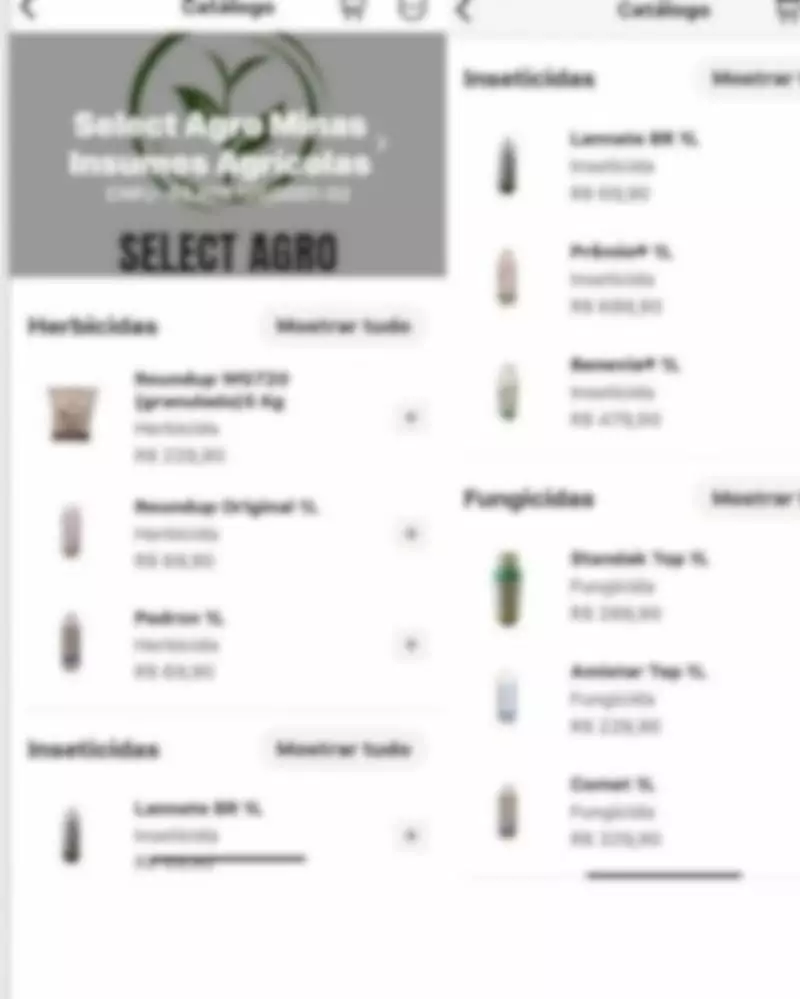 Golpe na venda de defensivos