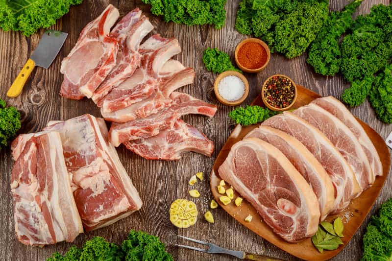 Exportações de carne suína